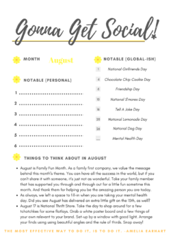 Plan Schedule Social Media Posts for Facebook and Instagram