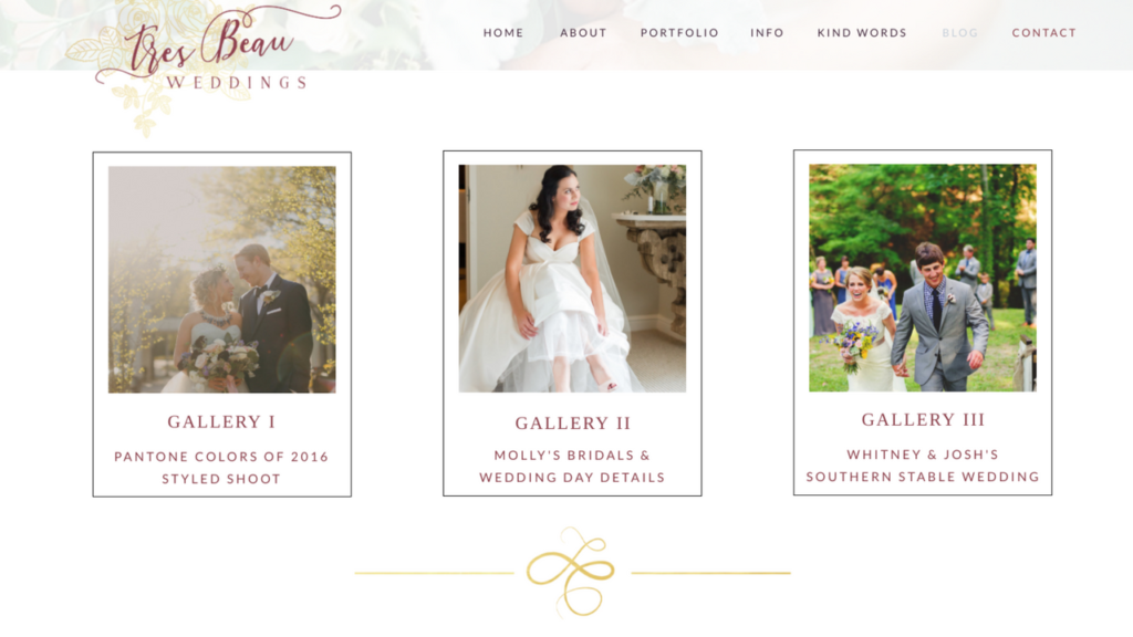 Updating your online portfolio with galleries