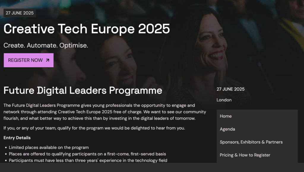 Creative & Design Conferences