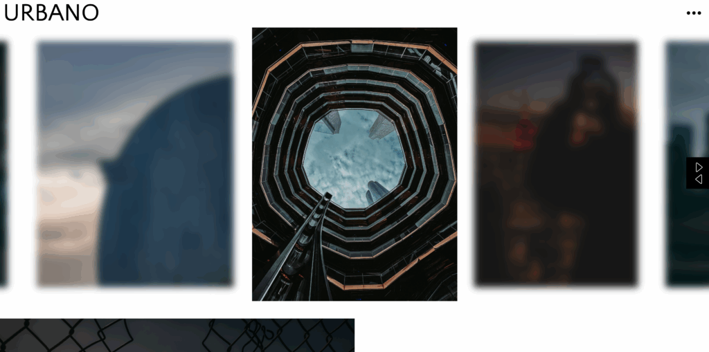 The Urbano template in the Website Templates for Portfolios blog